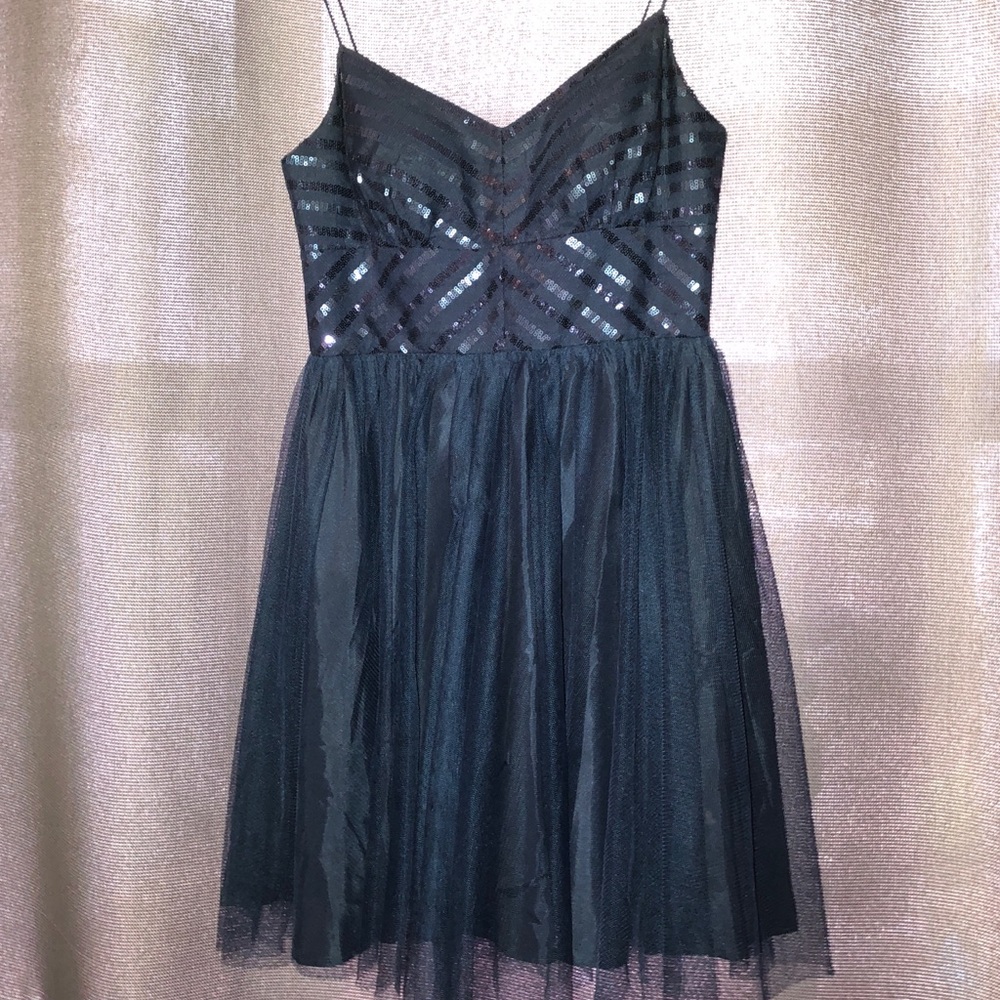 Navy blue dress